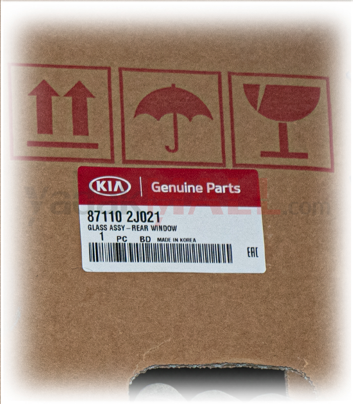 شیشه عقب ساده موهاوی 2009